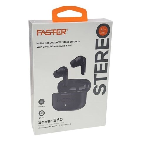  ایر پاد فستر Faster Saver S60 Stereo Sound Deep Bass 