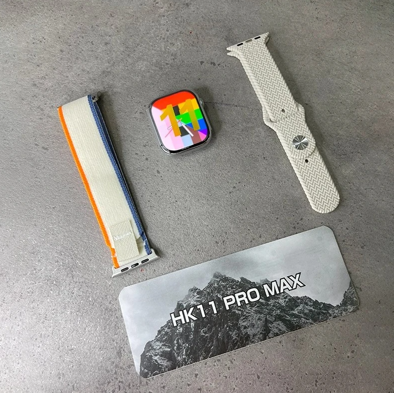  ساعت هوشمند 2.02 اینچی ویرفیت مدل HK 11 PRO MAX با بند سیلیکونی 
