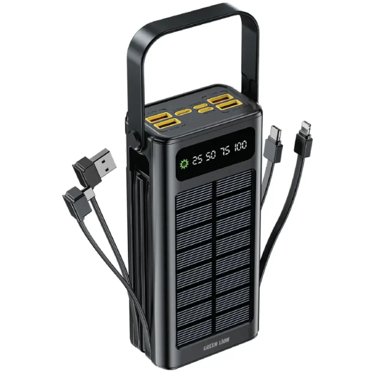 پاوربانک 20 وات گرین لاین مدل Solar X ظرفیت 30000 ( ضمانت اصالت - گارانتی طلایی تعویض ⭐)