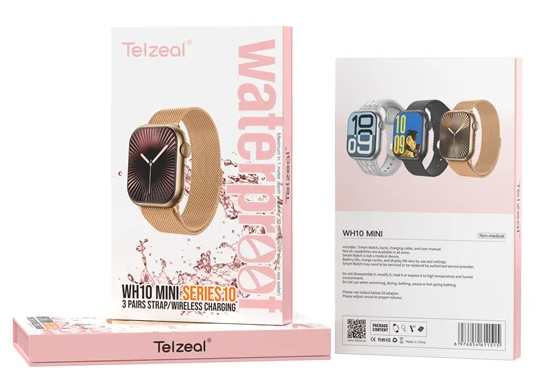 ساعت هوشمند telzeal wh 10 mini series 10 - مشکی