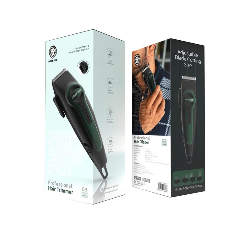 ماشین اصلاح حرفه ای مو گرین Green Professional Hair Clipper ( ضمانت اصالت - گارانتی طلایی تعویض ⭐)