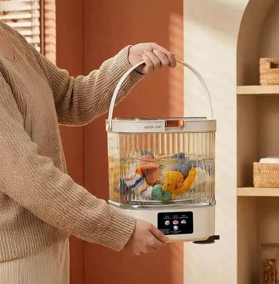 مینی ماشین لباسشویی 12 لیتری گرین لاین Green Lion Mini Wash 12L Portable Washing Machine