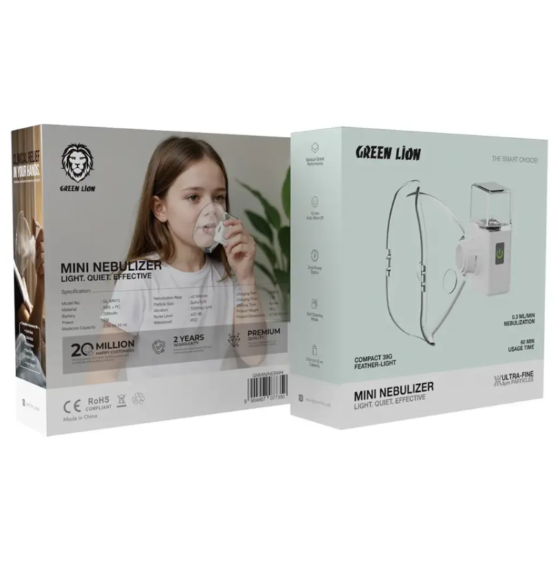  نبولایزر مینی گرین Green Lion Mini Nebulizer 