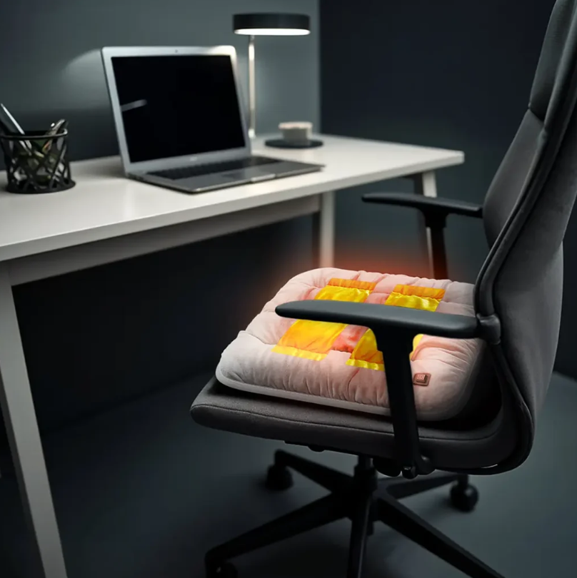 پد حرارتی برقی،کوسن صندلی گرم شونده گرین Green Lion Electric Heat Pad Heating Seat Cushion