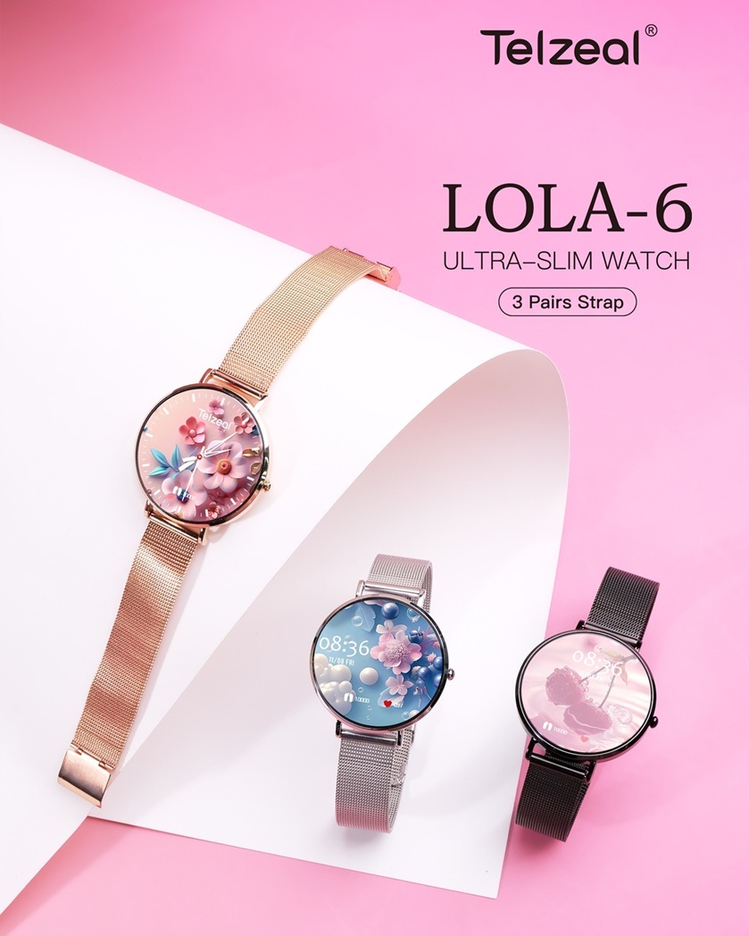  ساعت هوشمند تلزیل زنانه LOLA 6 TELZEAL 