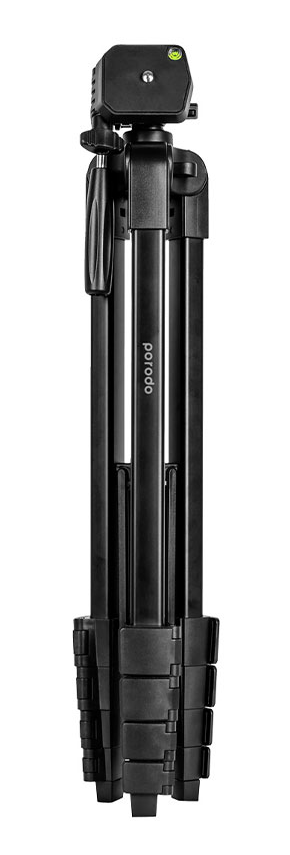 سه پایه دوربین و موبایل حرفه ای 171 سانتی متری پرودو Porodo Professional Gimbal Tripod PD-TRPAL-BK ( ضمانت اصالت - گاران
