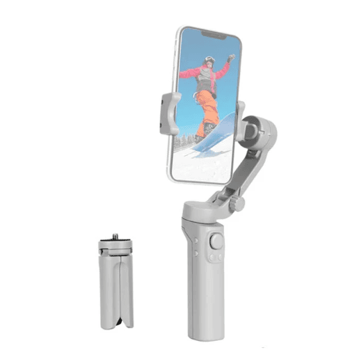 گیمبال و لرزشگیر موبایل مدل F5 3 Axis Foldable Gimbal