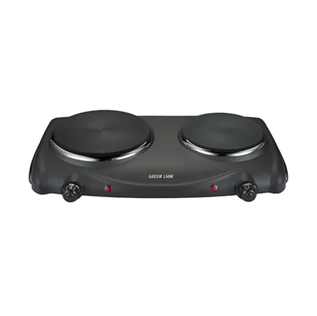 اجاق گاز دو شعله برقی کمپینگ گرین لاین Green Lion GNESDOUB43 Stove Double Hot Plate