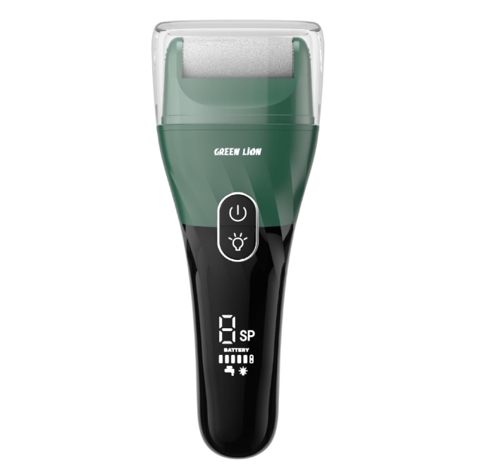  سنگ‌پا برقی گرین لاین Green Lion Callus Remover – ۳ ( ضمانت اصالت - گارانتی طلایی تعویض ⭐) 