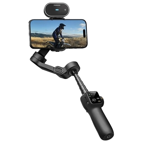 گیمبال استبلایزر پرودو Porodo Velocam 3-Axis Gimbal Stabilizer ( ضمانت اصالت - گارانتی طلایی تعویض ⭐)