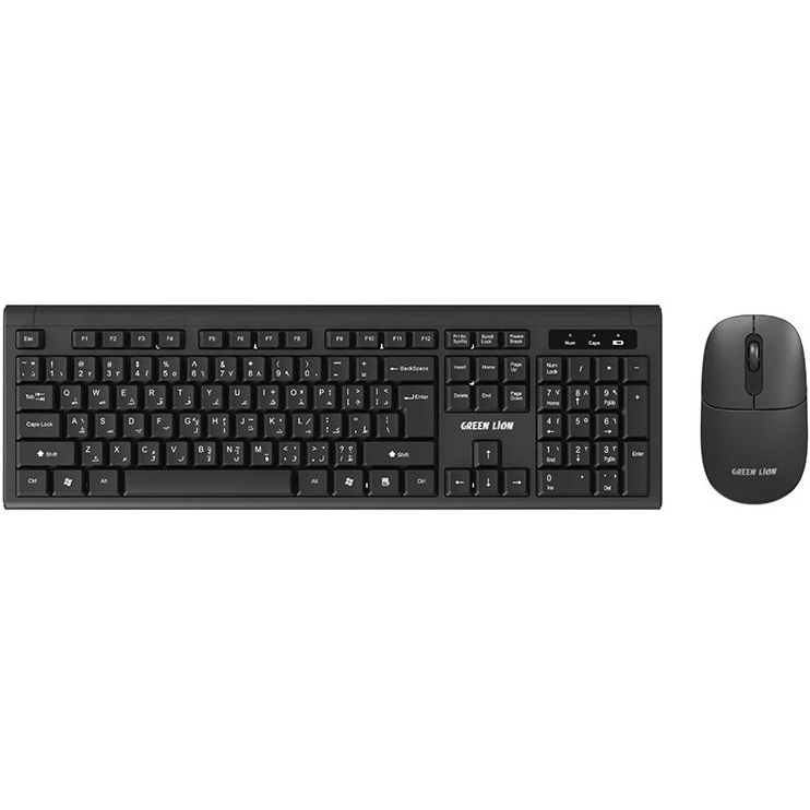 ست کیبورد و ماوس بی سیم گرین لاین مدل GKM-200