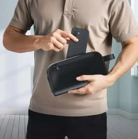کیف قفل اثر انگشتی گرین لاین مدل Green Lion Liora Fingerprint Bag