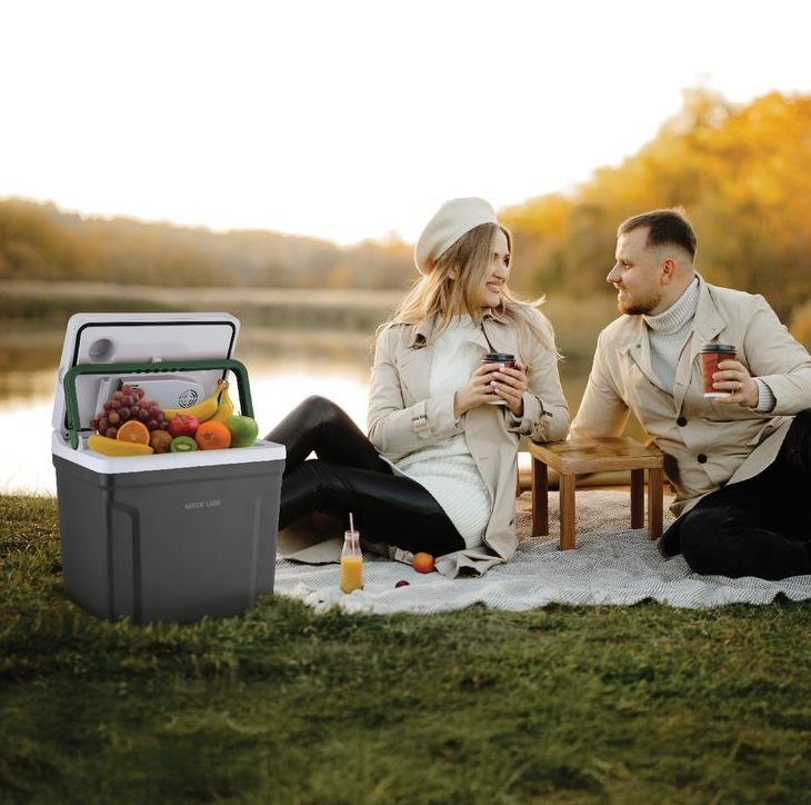 یخچال مسافرتی 25 لیتری گرین لاین مدل GNHITLCOOLBK