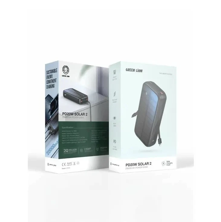  پاوربانک گرین لاین مدل PD20W SOLAR 2 ظرفیت 20000 ( ضمانت اصالت - گارانتی طلایی تعویض ⭐) 