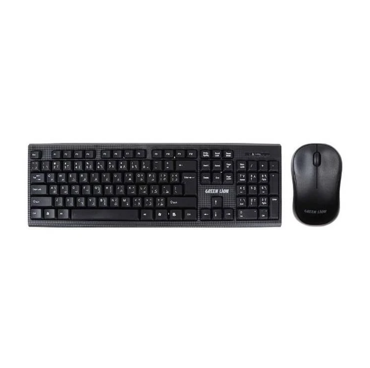 کیبورد و ماوس بی سیم گرین لاین مدل GNWS24GKEYMBK