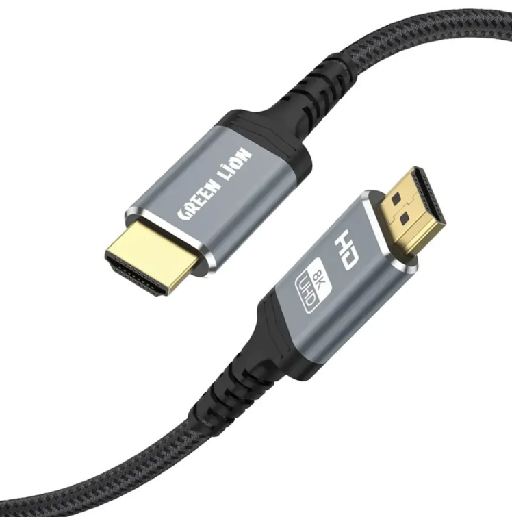 کابل اچ دی ام آی 60 گیگاهرتز 3 متری 8K گرین لاین Green Lion 8K HDMI to HDMI Cable with 48Gbps Bandwidth
