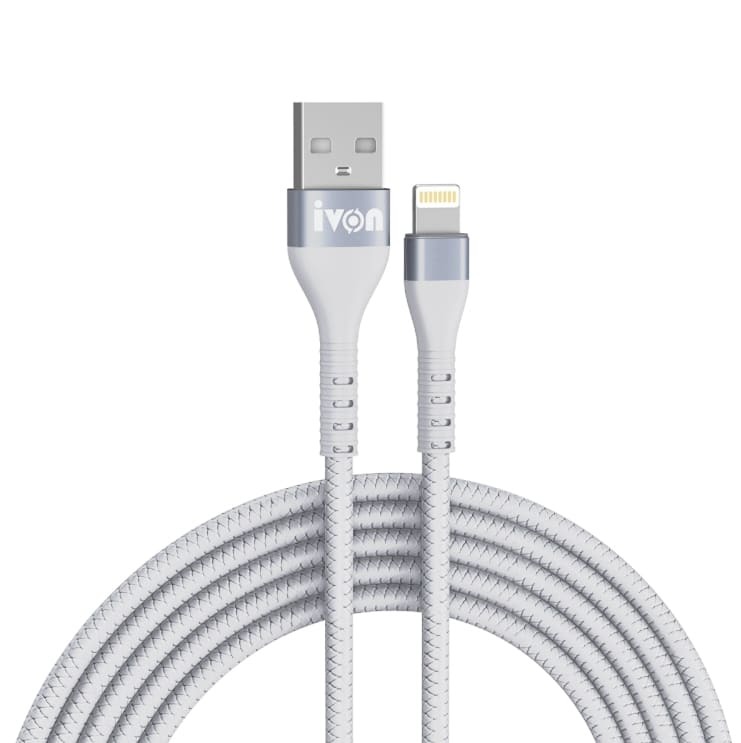 کابل تایپ c فست شارژ ایفونی ivon CA-92 Lightning