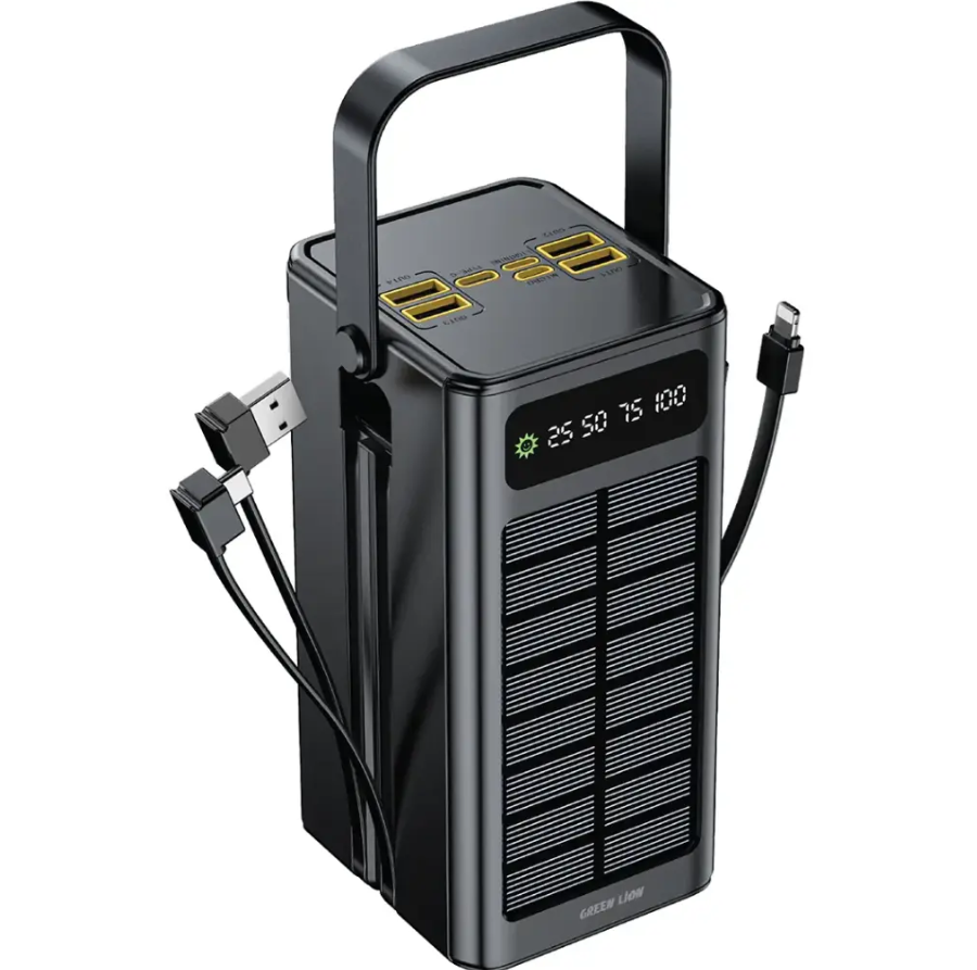  پاوربانک 20 وات گرین لاین مدل Solar X ظرفیت 60000 ( ضمانت اصالت - گارانتی طلایی تعویض ⭐) 