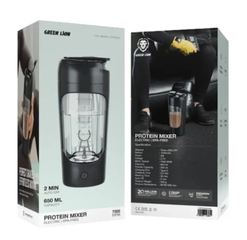  شیکر گرین لاین مدل Protein Mixer ( ضمانت اصالت - گارانتی طلایی تعویض ⭐) 