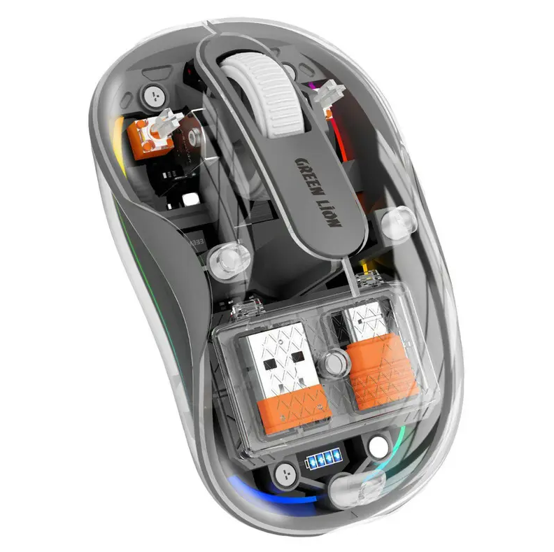  ماوس بی سیم تارتل گرین Green Wireless Turtle Mouse 2400DPI 