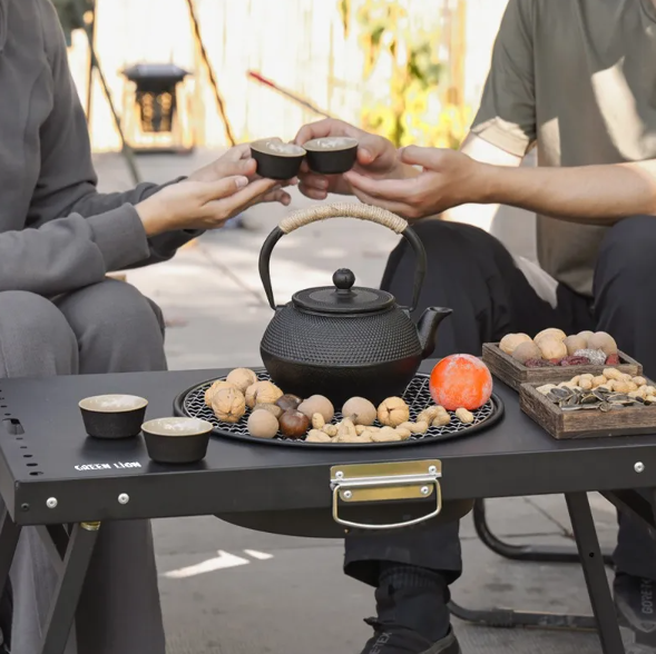 میز باربیکیو کمپینگ قابل حمل مدل Portable BBQ گرین لاین
